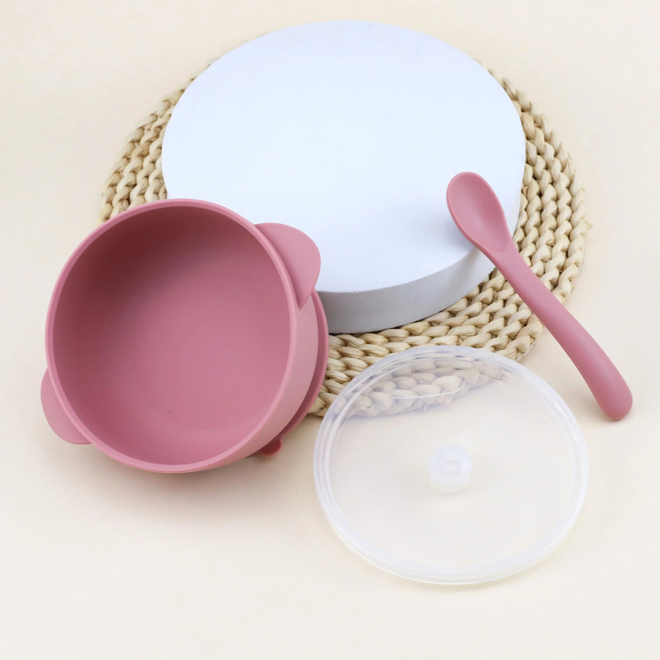 Lunivay 3-Piece Silicone Baby Bowl Set – Suction Feeding Bowls