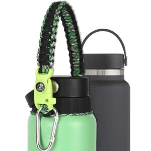 Hydro Flask Big Mouth W/Straw, Paracord Handle And Protective Boot